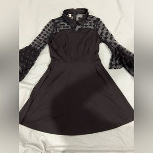 Wednesday Adams Black Lace Dress super Cute!